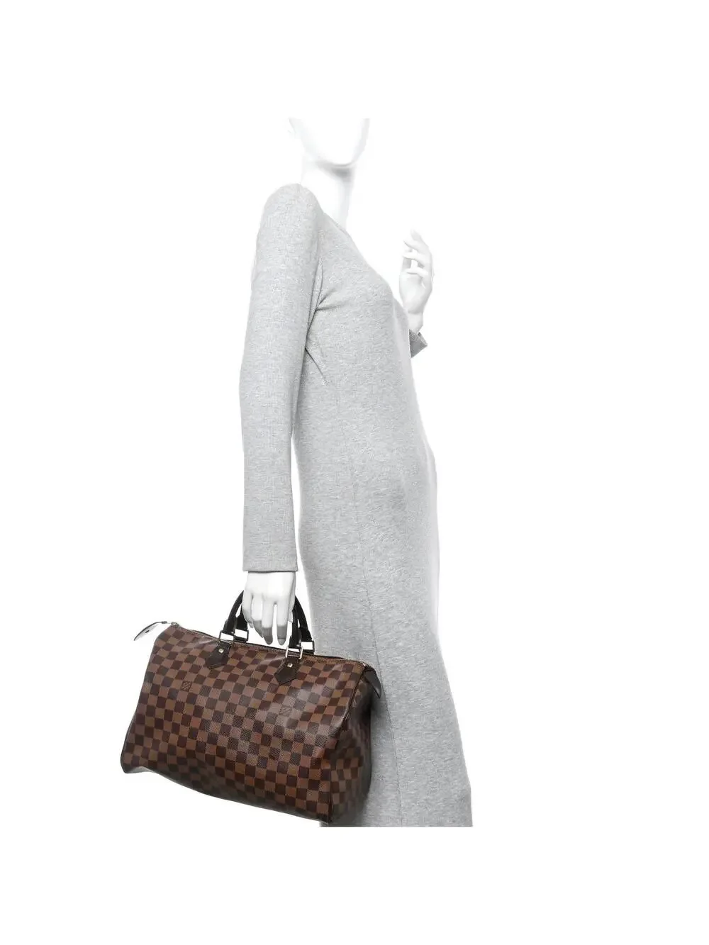 Louis Vuitton Damier Ebene Speedy 35 #321972L11B